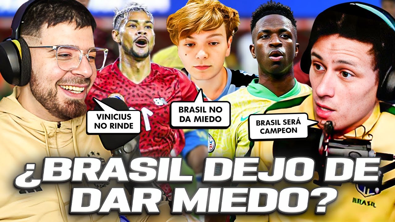 ¿BRASIL DEJÓ DE DAR MIEDO? ¿VINICIUS SE ESCONDE CON SU SELECCIÓN? Debate MUY PICANTE.