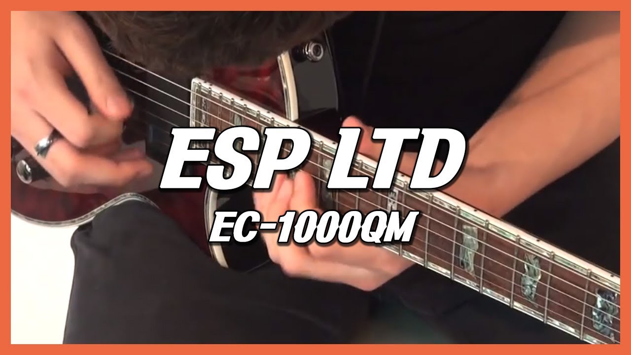 ESP LTD - EC 1000QM Electirc Guitar