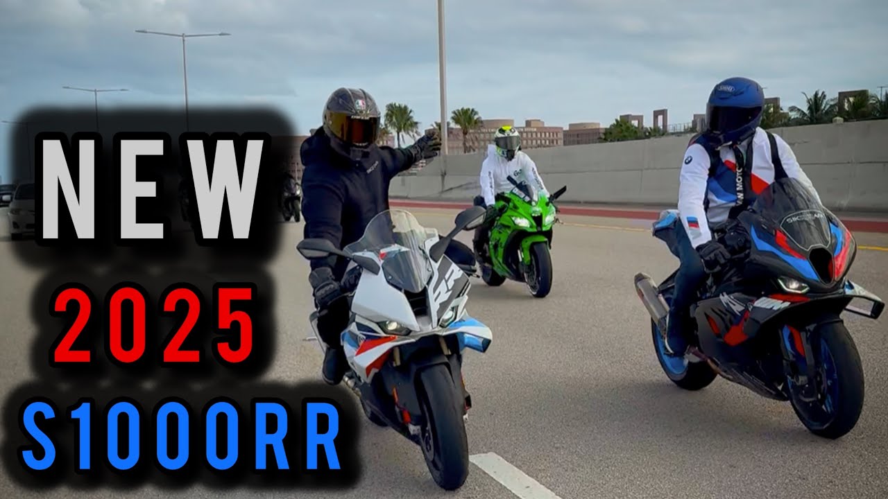 BMW S1000RR 2025 года: первая поездка + обзор