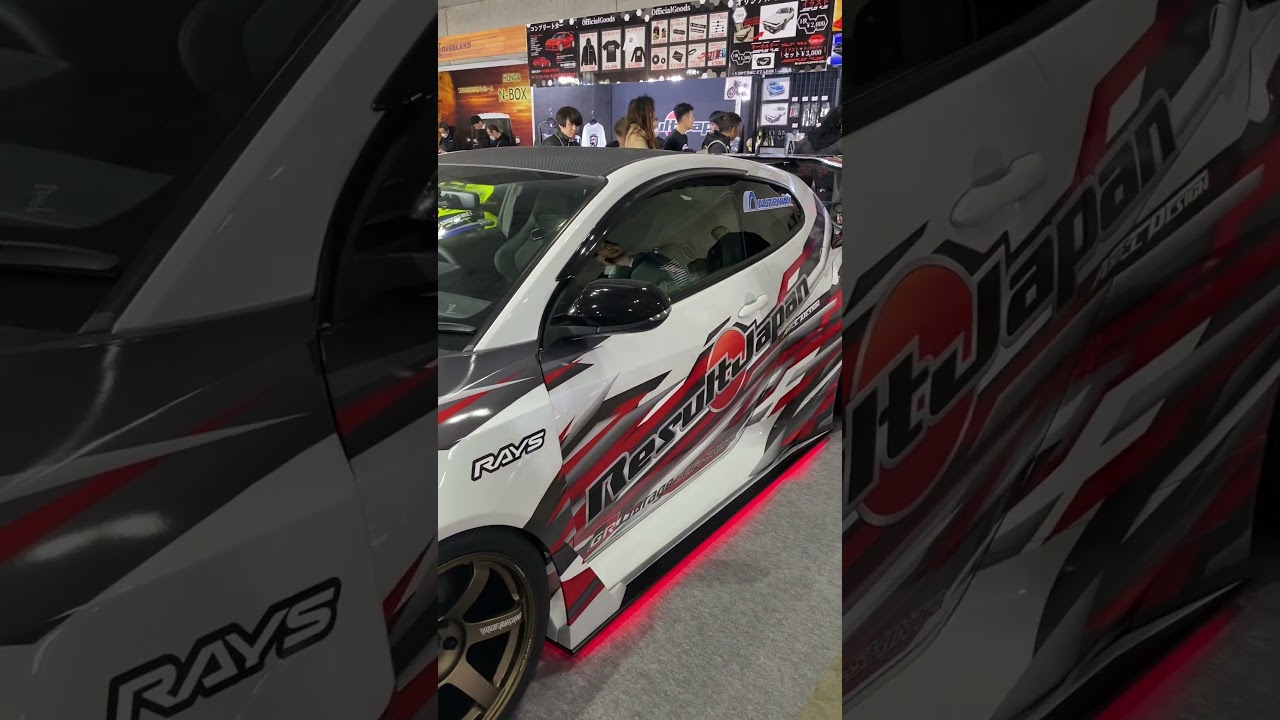 This TOYOTA GR Yaris stole the show x Tokyo Auto Salon #automobile #autoexpo #autoshow