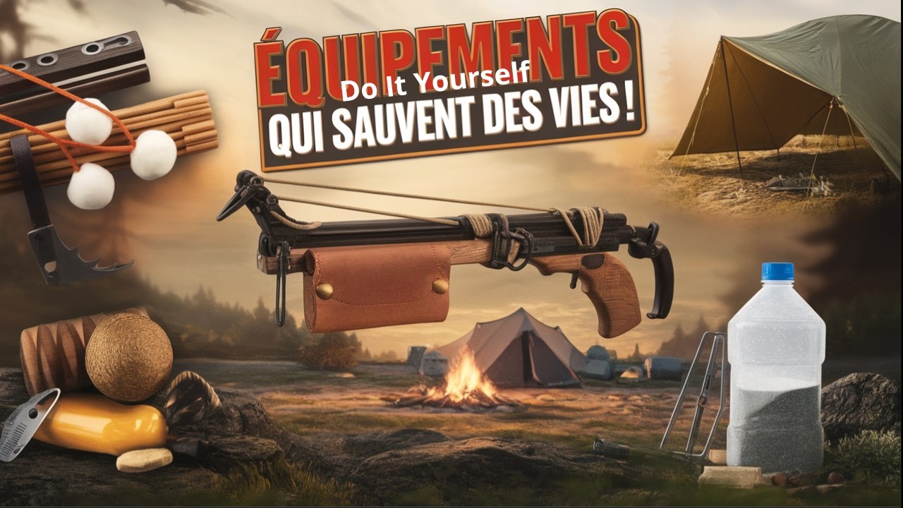 🚨 7 Outils De survie DIY qui Peuvent Vous Sauver la Vie en Situation d'Urgence