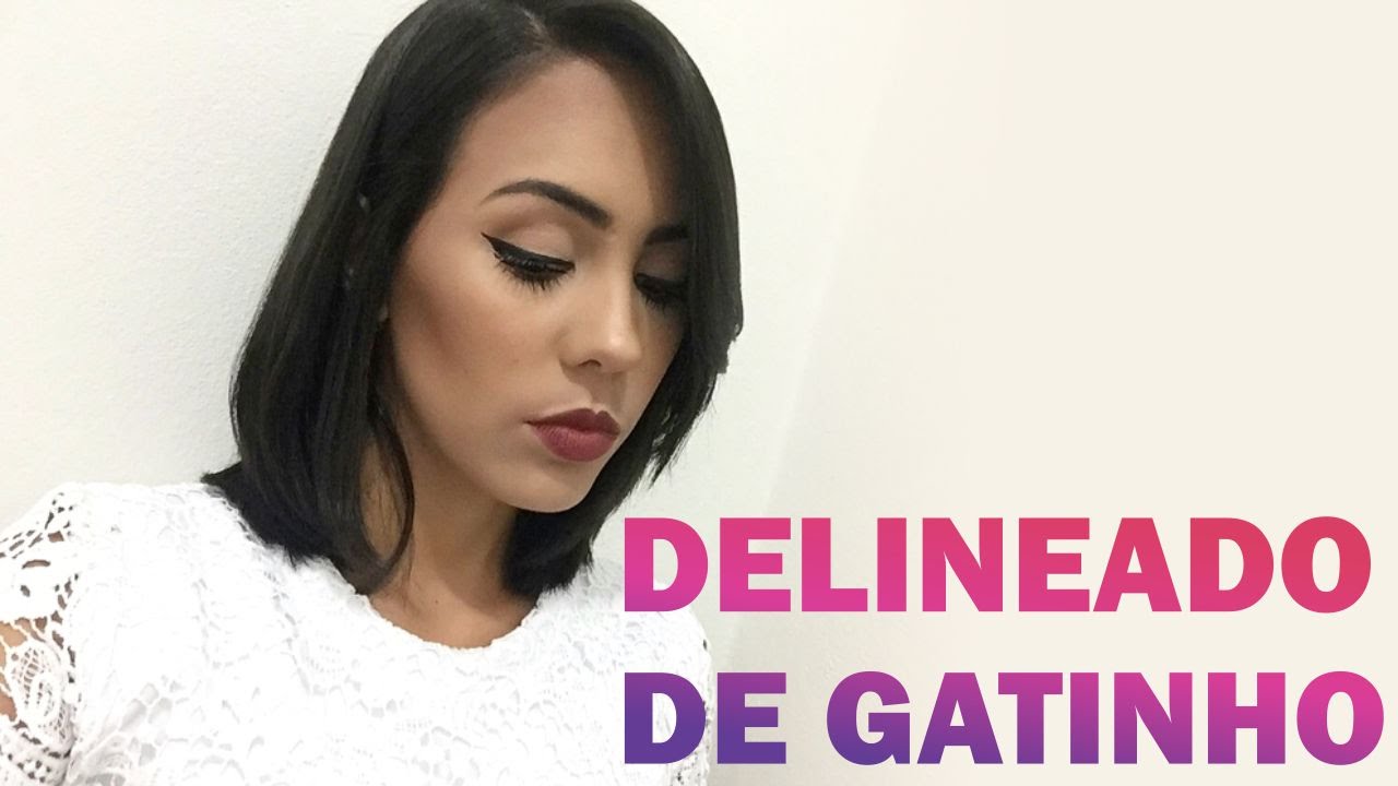 Samanta Goulart - Delineado de gatinho