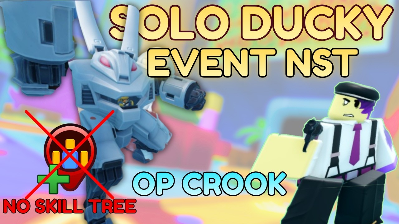 **NST** Solo Hard Ducky Revenge Event (No Skill Tree) || Roblox Tower Defense Simulator