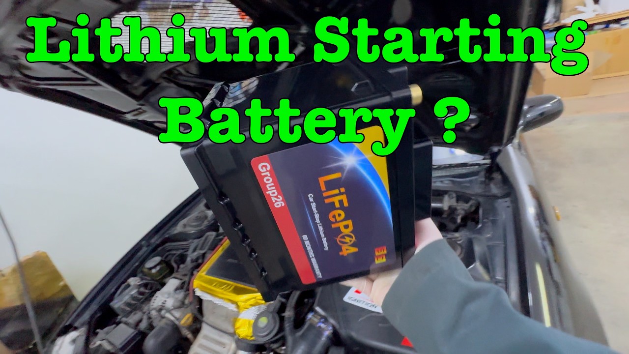 LiFePO4 Lithium Starter Battery
