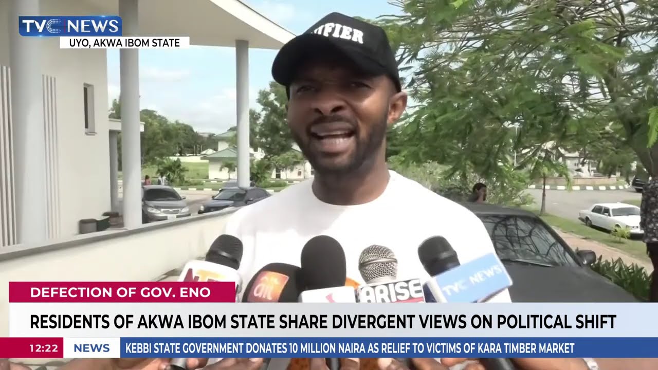 Residents Of Akwa Ibom State Share Divergent Views On Gov Eno's Defection