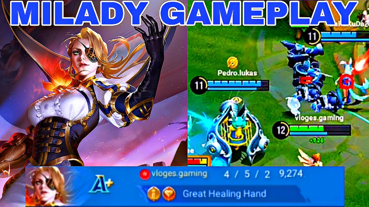 MILADY RANKED MATCH GAMEPLAY | HONOR OF KINGS GAMEPLAY 