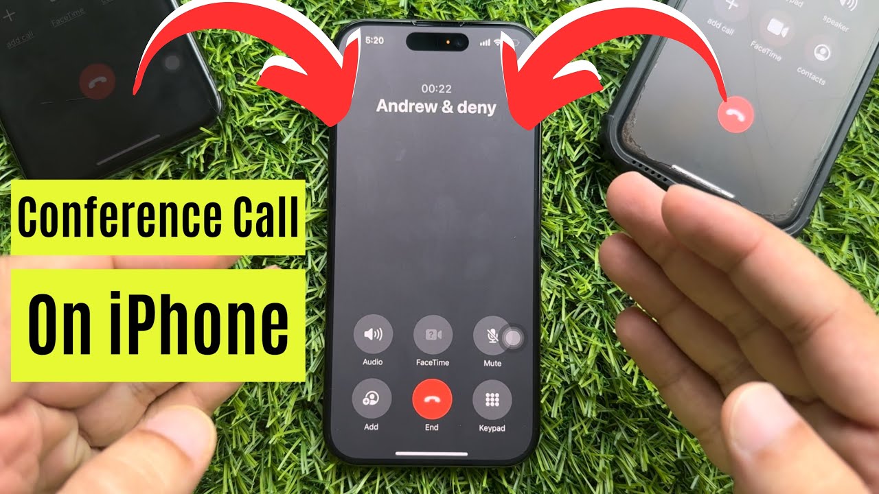 How to Make Conference Call on iPhone in iOS 18 (Add & Merge Calls) - iPhone 15 & Older