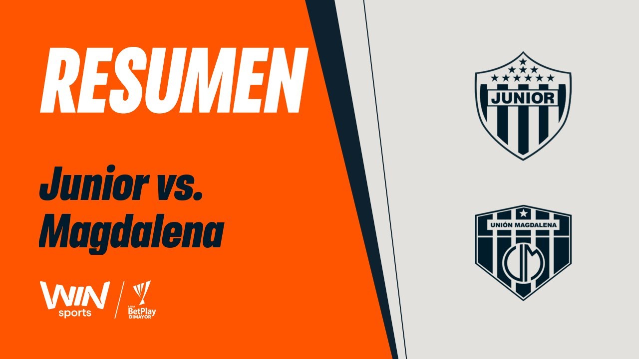Junior vs. Unión Magdalena (resumen y goles) | Liga BetPlay Dimayor  2025-2 | Fecha 3