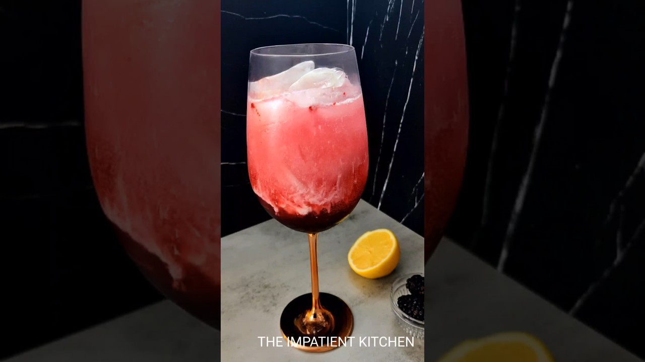 Blackberry Lemon Cream Soda