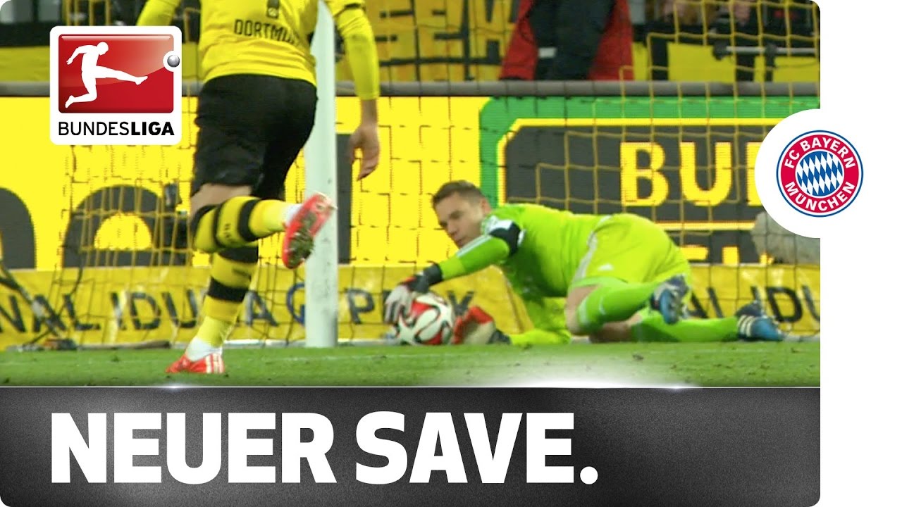 Neuer's World-Class Save to Deny Reus' Brilliant Free Kick