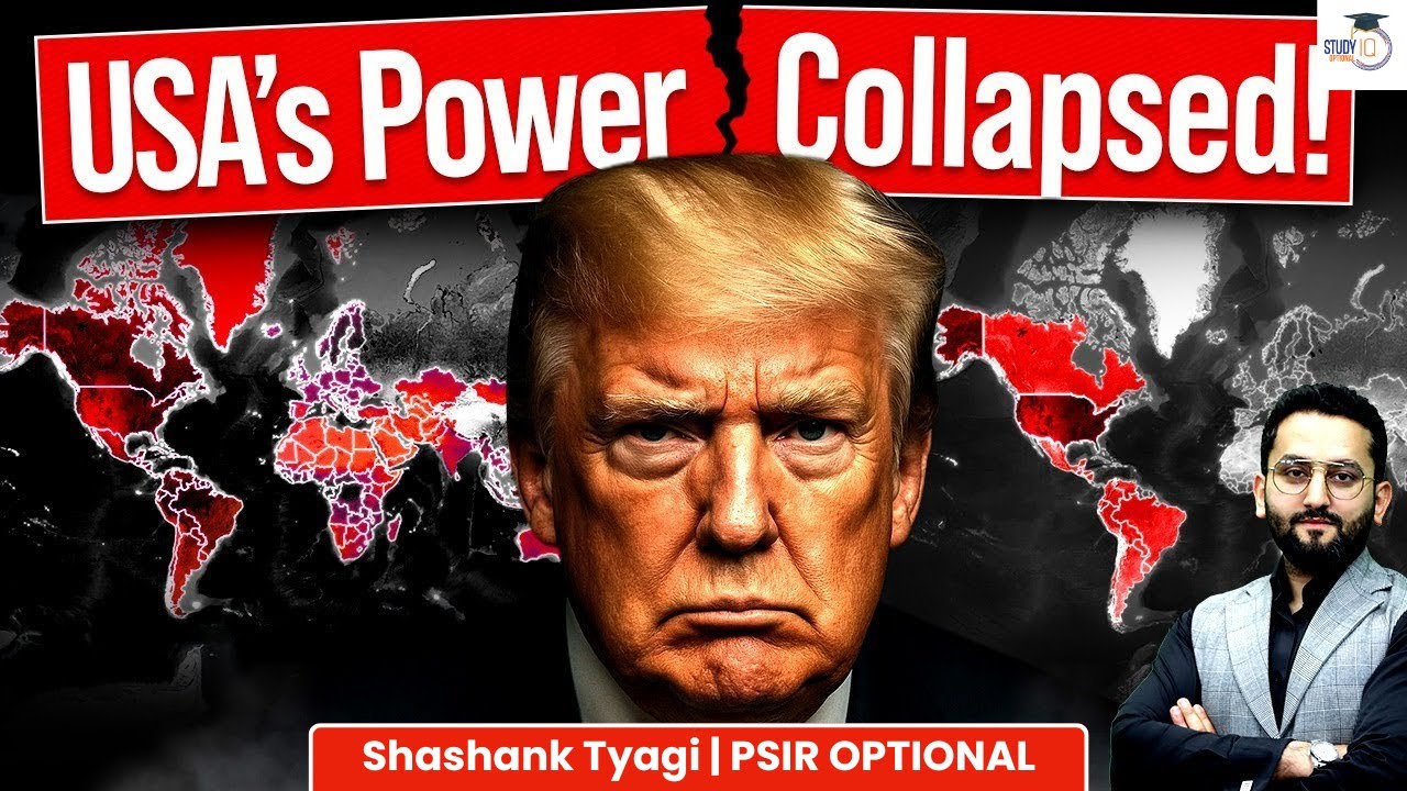 Why Is the USA No Longer the World’s Top Power? | Shashank Tyagi | UPSC Optionals StudyIQ