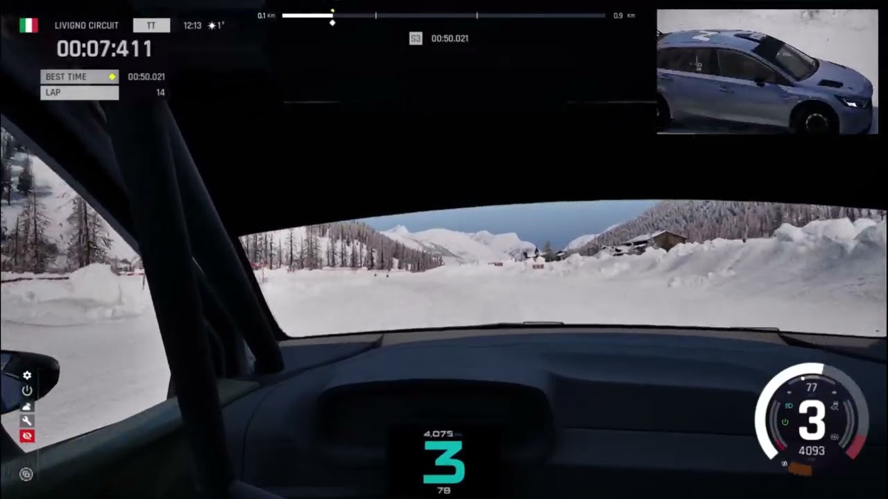 ASSETTO CORSA RALLY snow test drive