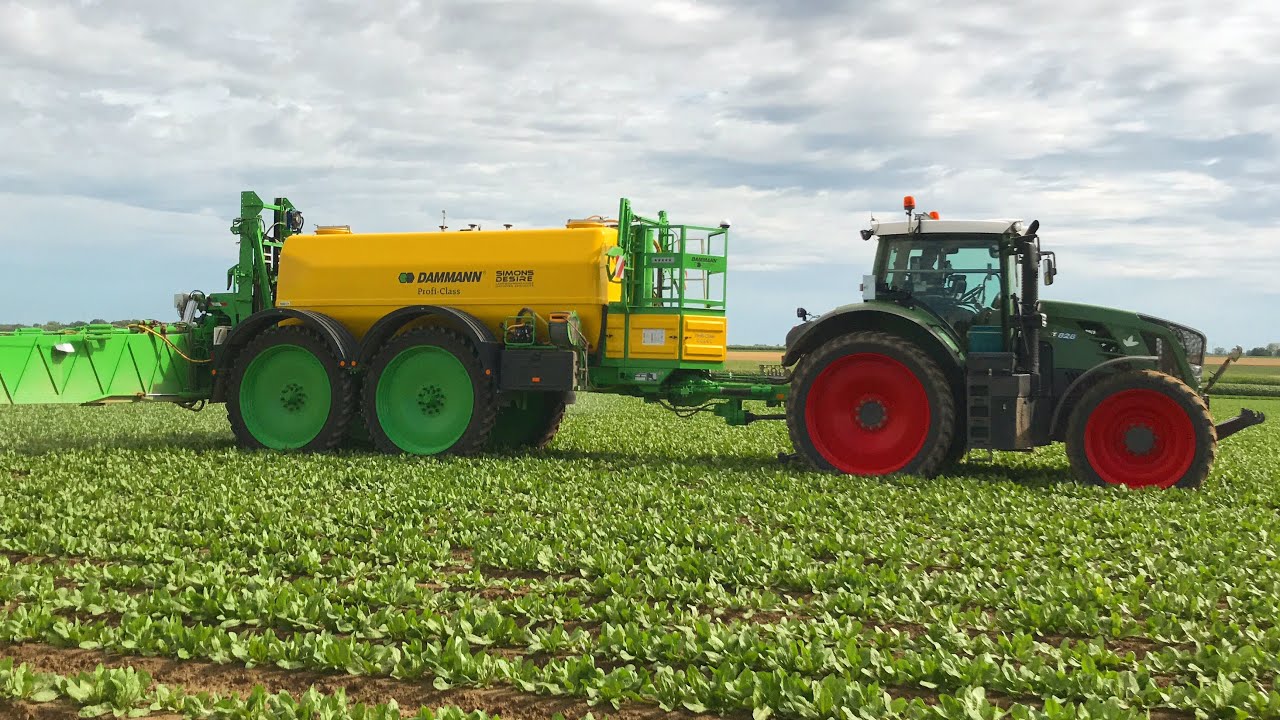 Dammann Profi-class tandem 10000 | Fendt 828 | spraying | RWT