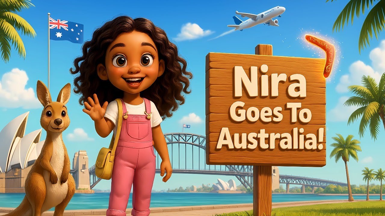 Nira Goes to Australia 🇦🇺 Sydney Opera House + Aboriginal Culture for Kids