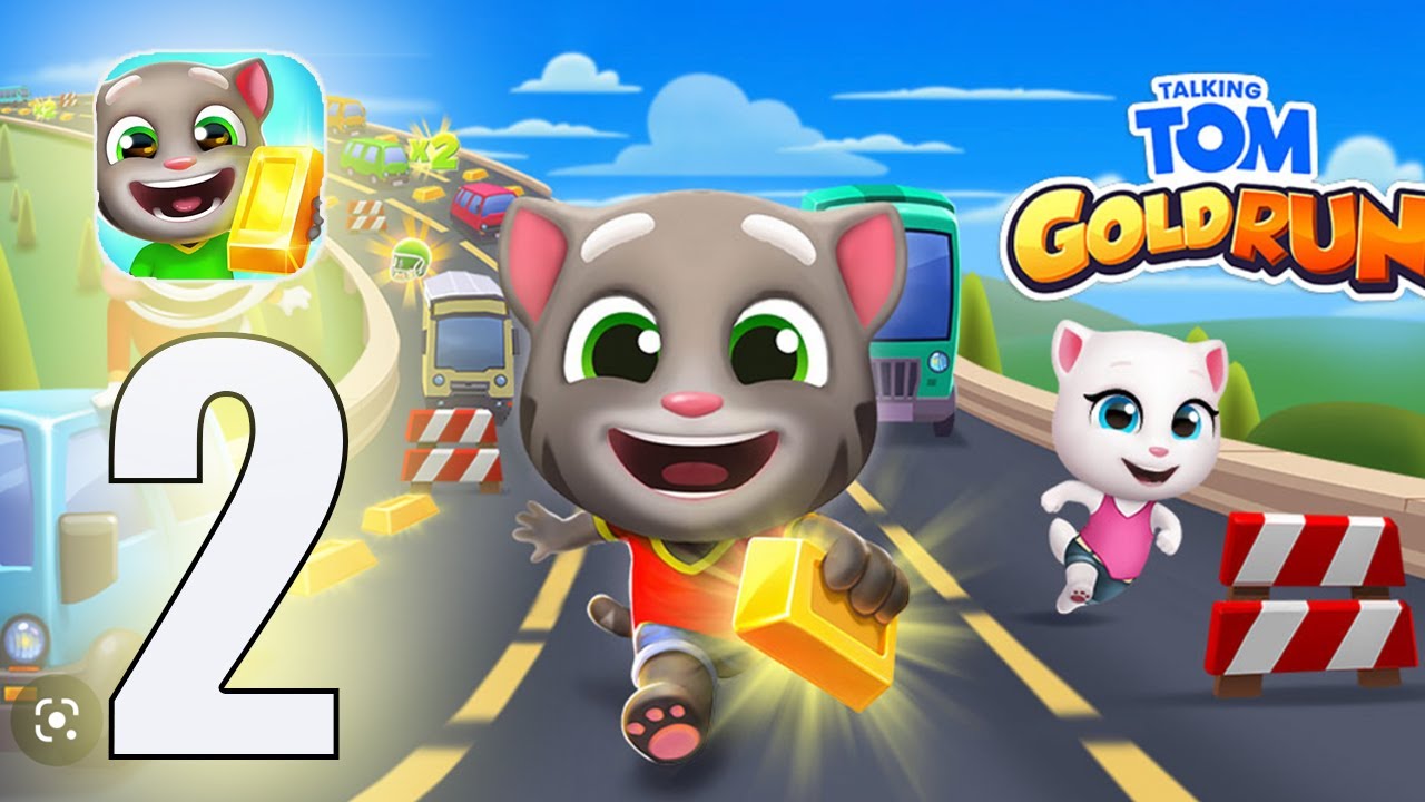 Talking Tom Gold Run - Gameplay Walkthrough Part 2 - (iOS , Android)