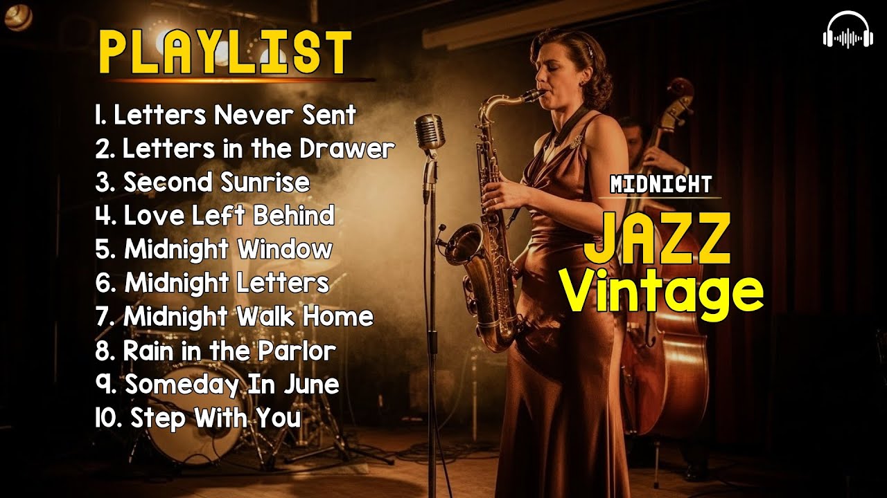 1940s Vintage Jazz Bar Mood – Classic Retro Jazz for Late Night Calm