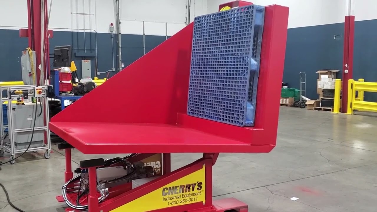 LDT Tipper/Upender - T2 (Pallet Grippers)