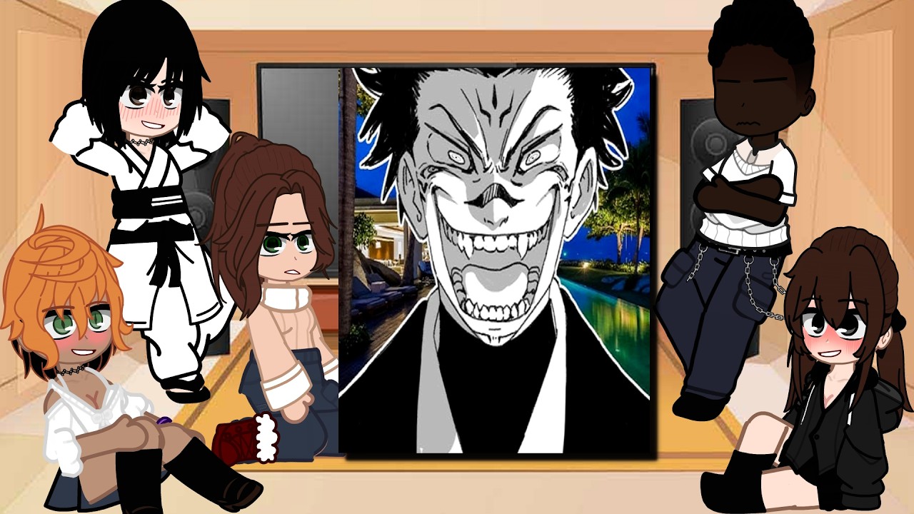 [NTR] Kokujin no Tenkousei React to Hiroki as Gojo & Y/N as Sukuna (Pool Party) Gacha reacts 🔥