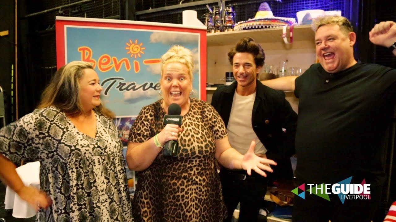 Lindzi chats to the Benidorm Live cast backstage at the Liverpool Empire | The Guide Liverpool
