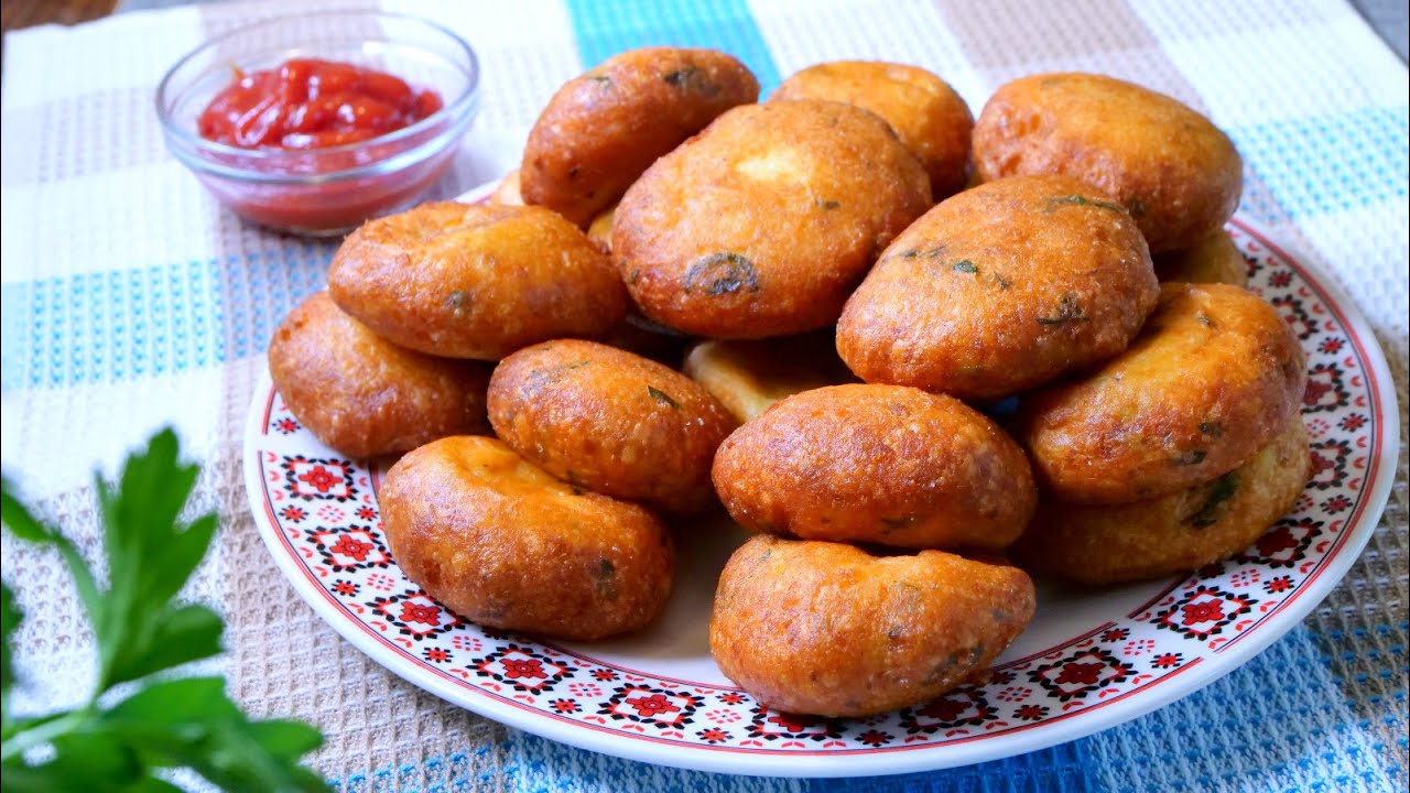 Chiftelute din cartofi cu cascaval