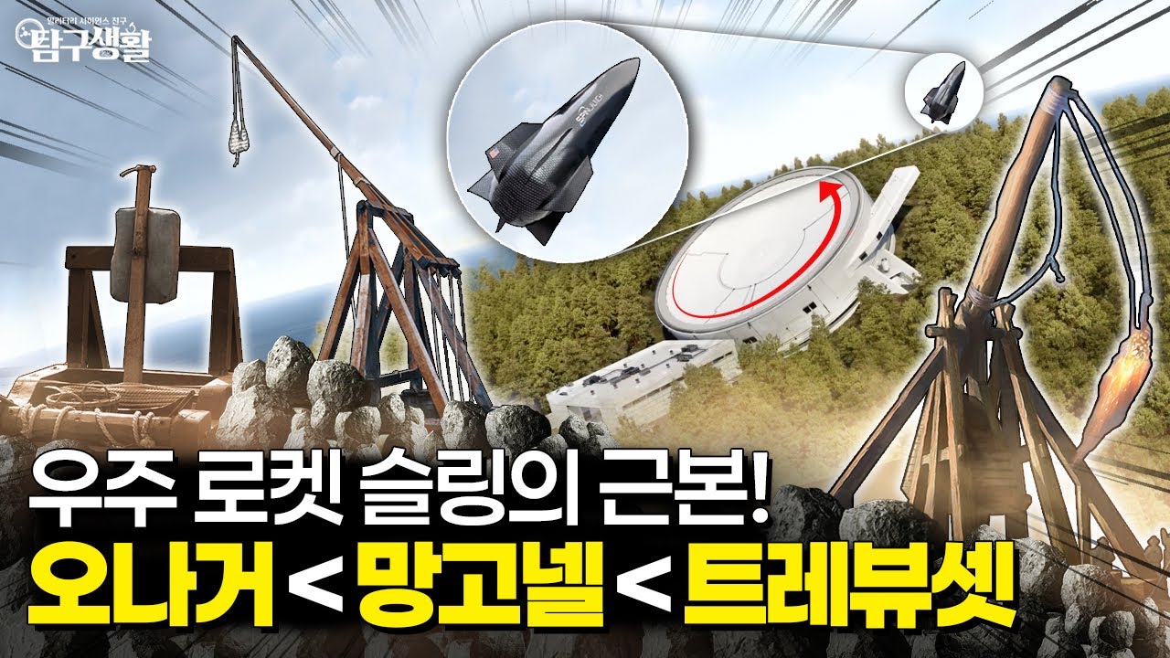 고작 돌맹이로 성벽을 부쉈다고? 투석기에 숨은 물리법칙★탐구생활 Ep#43. @KFNplus