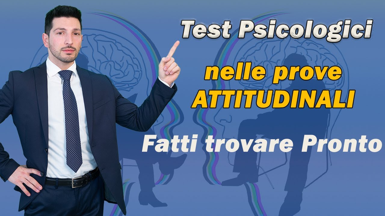 TEST psicoattitudinali nei concorsi e selezioni | La STRATEGIA da attuare