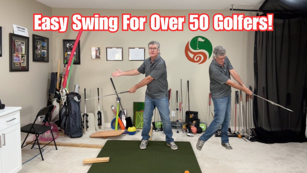 Easy  Golf Swing for Senior Golfers – More Consistency & Effortless Power!