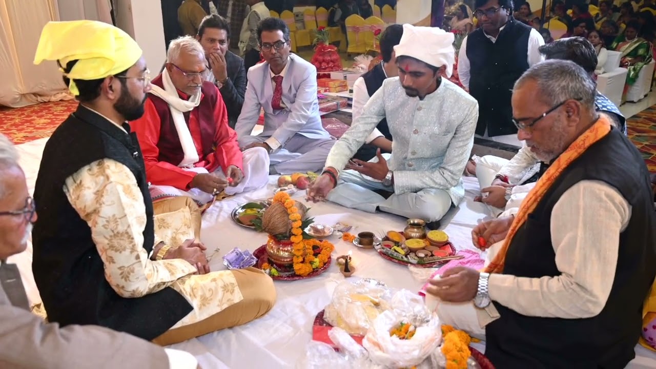 Princy Sinha and Gaurav Srivastav engagement ceremony