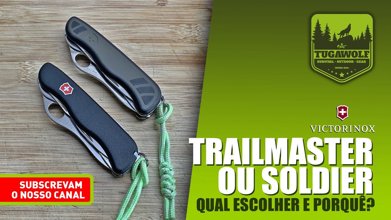 Victorinox Trailmaster ou Soldier, qual escolher? 