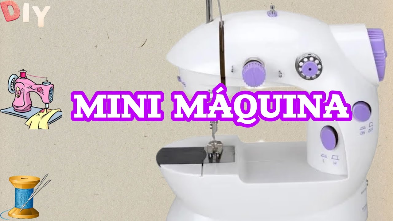 Tutorial Para A Mini Máquina De Costura Portátil / Dicas Importantes para Manusear