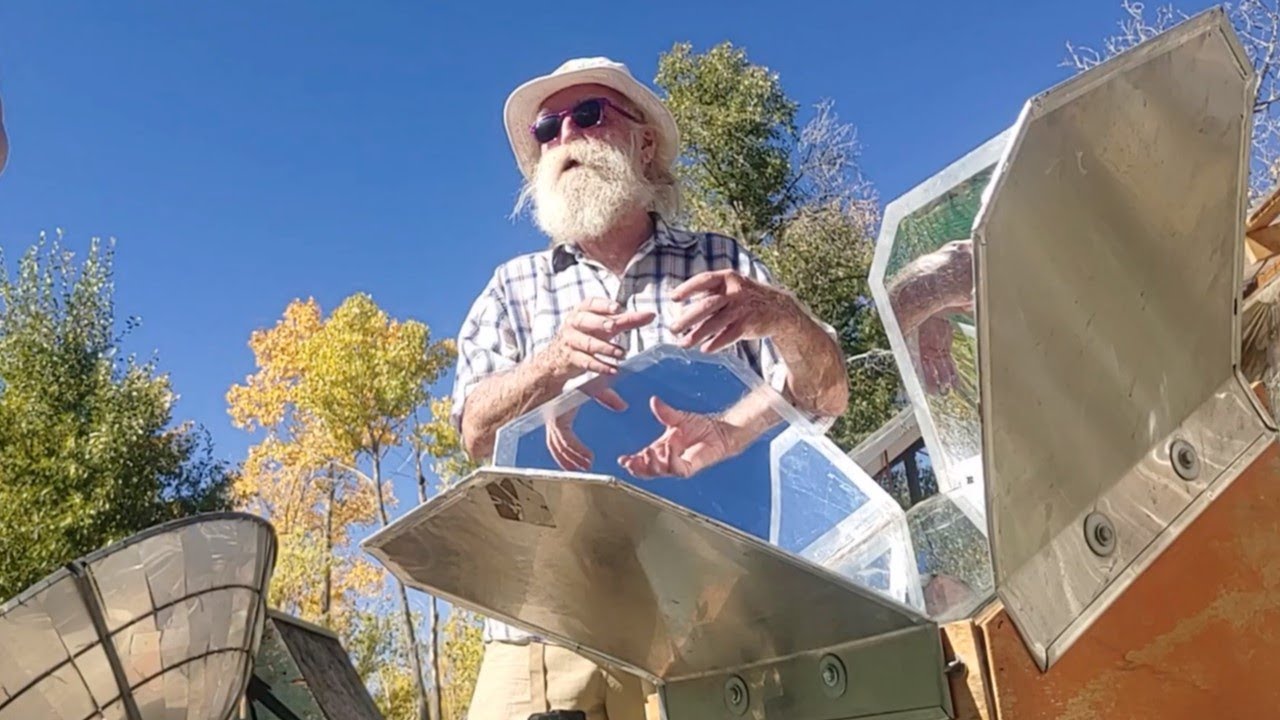 Ed Eaton: DIY Solar Cooking Educator, Off-Grid Schoolie
