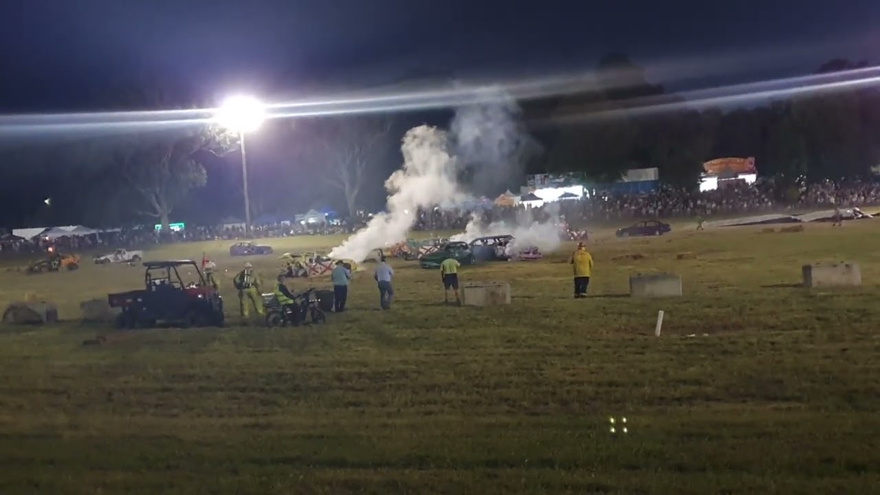 Moss Vale Show 2024 Open Demolition Derby