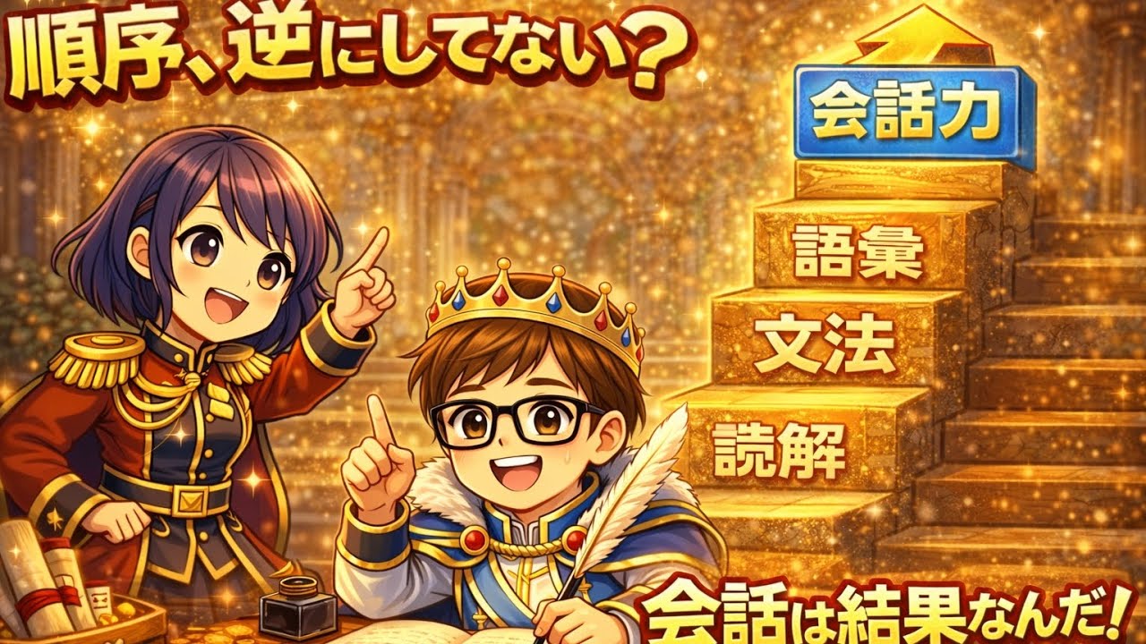 順序、逆にしていませんか？会話は結果です。
