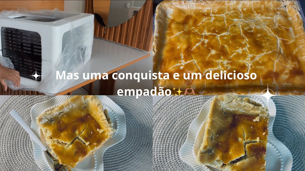 Mas uma conquista e um delicioso empadão✨🫶🏽