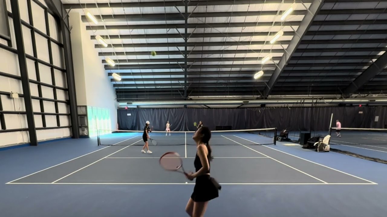 Women’s doubles NTRP3.5 2nd set Judy Wendy vs Katelynn Fumi