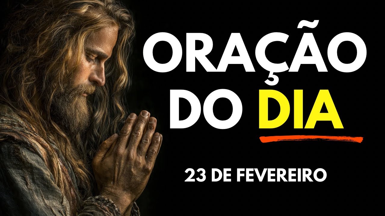 Oração de HOJE - 23 de Fevereiro de 2026 Segunda-feira | Comece o Dia com Deus 🙏