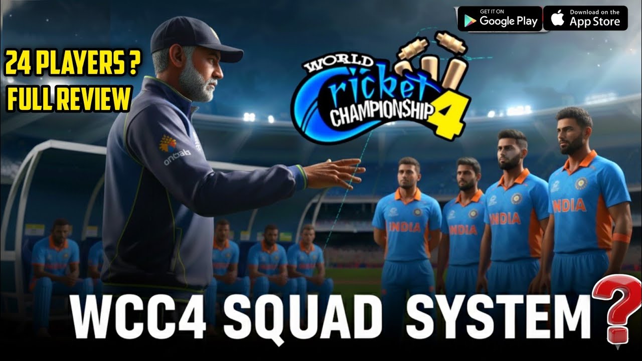 🎉 ( Full Review ) WCC4 Squad System Explained &ndash; 24 Players, Real Strategy 🔥 Wcc4 Download Link 