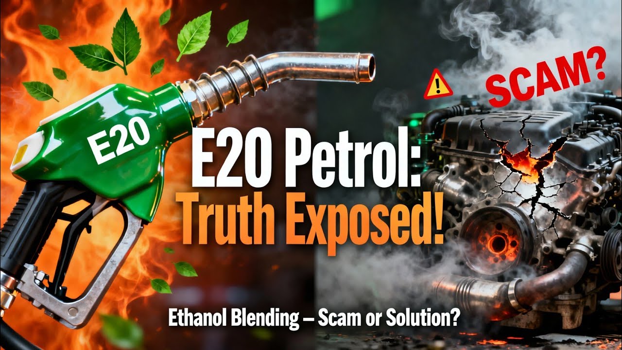 E20 Petrol Truth Exposed | Ethanol Blending Scam or Solution? Pros, Cons & Politics Explained