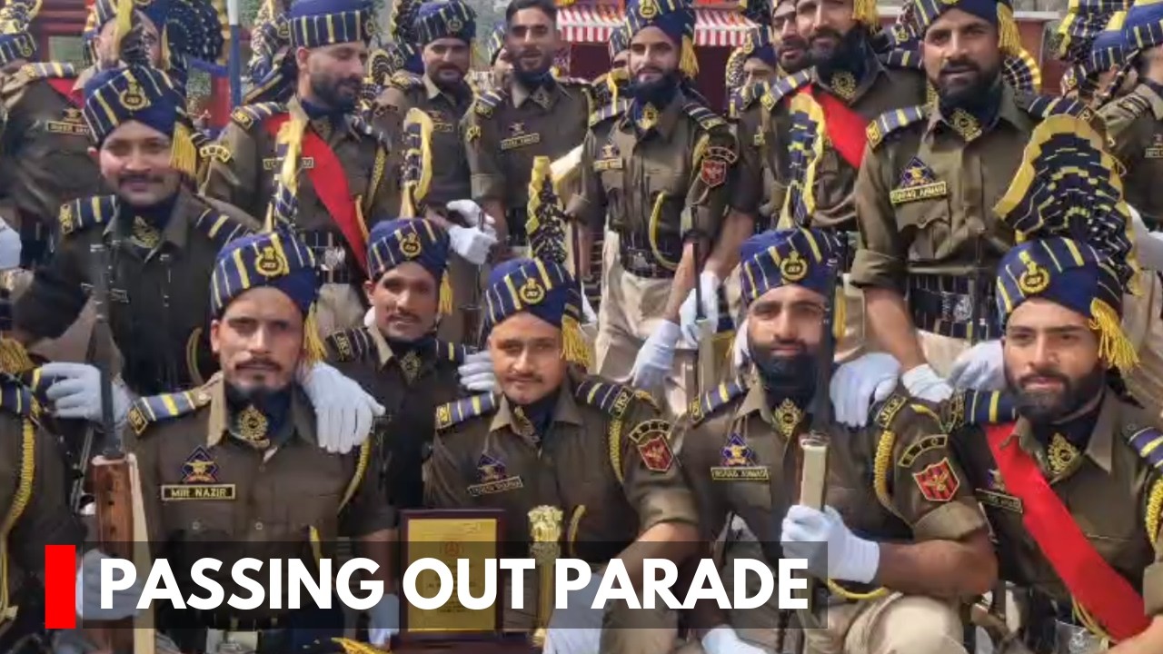 Passing Out Parade: Young Police Constables Say Keen To Serve J&K