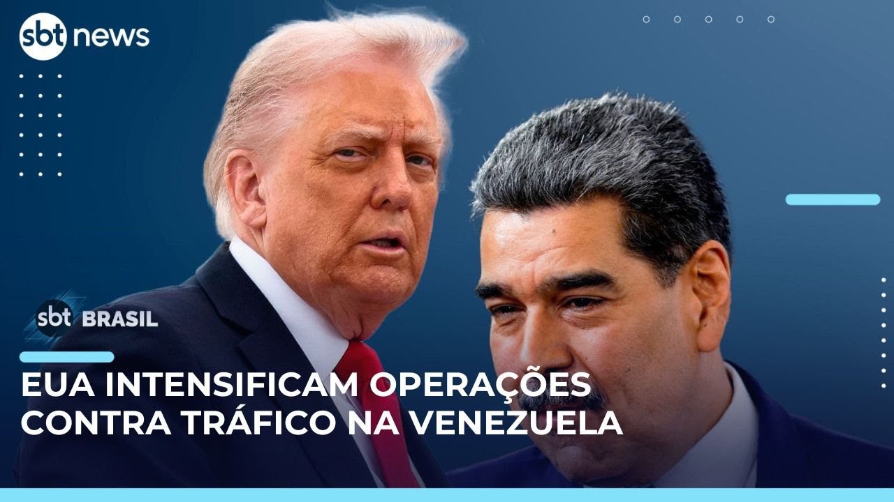 Estados Unidos intensificam ações no Caribe contra cartéis de drogas venezuelanos | #SBTBrasil