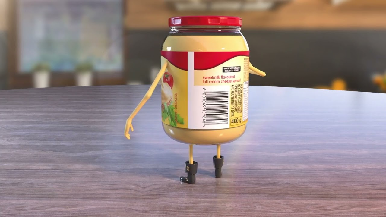 3D Product Melrose Cheese Spread