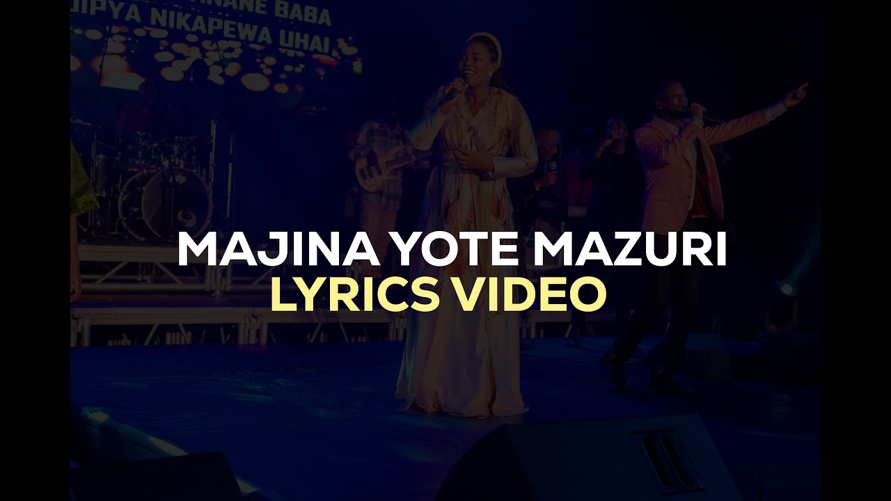 Majina yote mazuri |Jehovah | Hymnos 2 - Dedo D Ft Naomi M (LYRICS VIDEO)