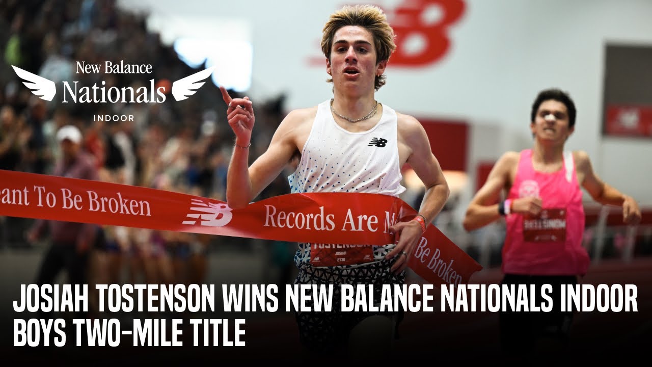 Josiah Tostenson Runs 8:46.09 To Win New Balance Nationals Two-Mile Title | Race Breakdown