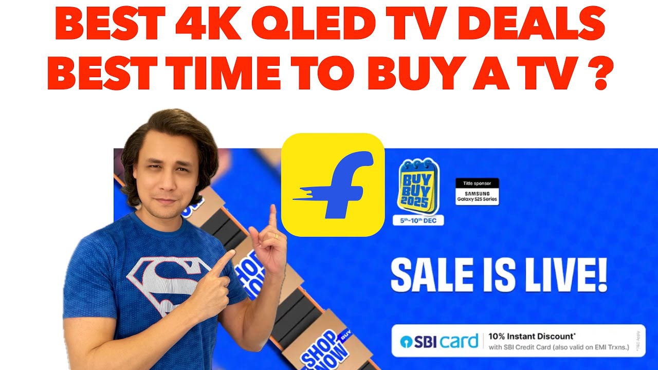 Flipkart Buy Buy 2025 Sale | Amazon Best TV Deals | Best 4K QLED TV Deals | Punchi Man Tech