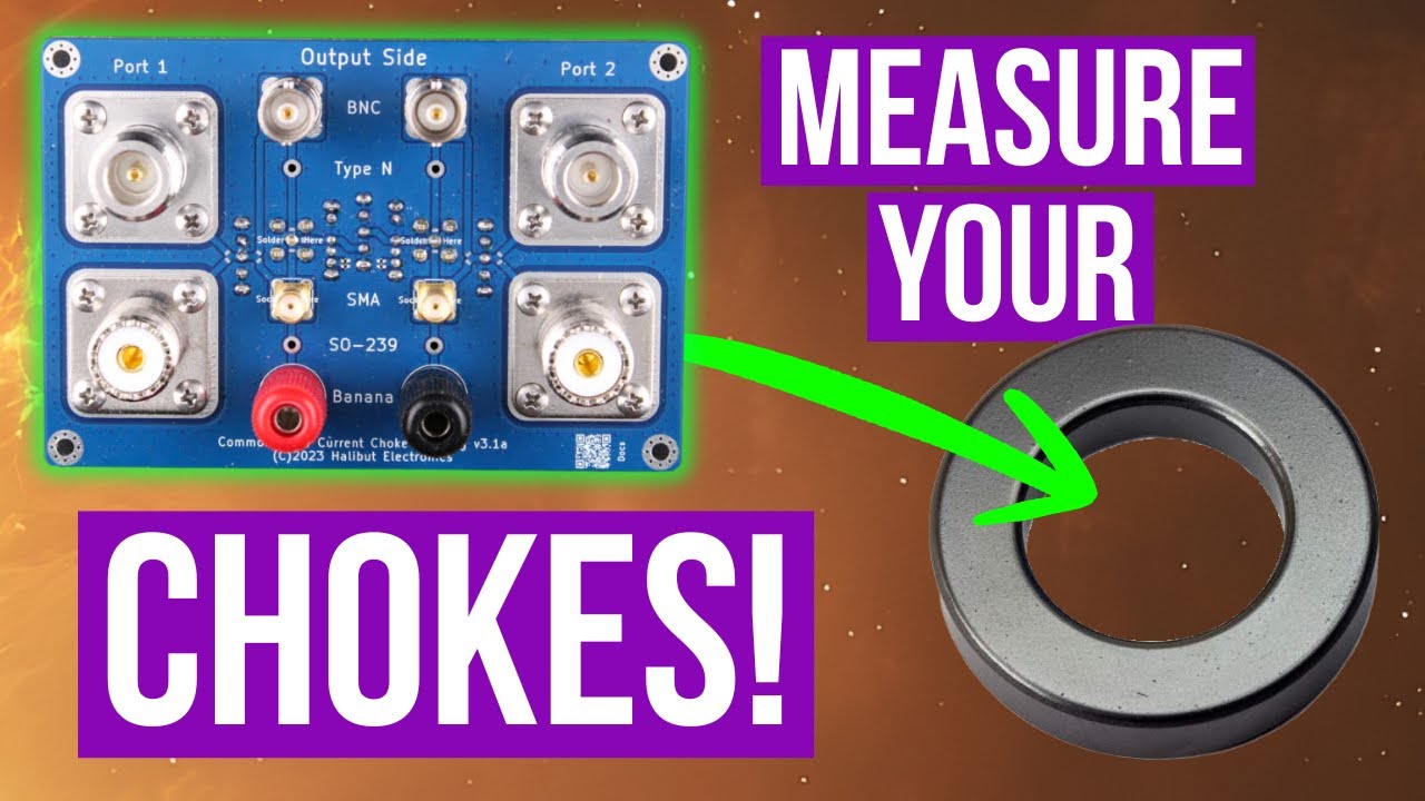 No Guesswork! Measure Common Mode Chokes using a NanoVNA