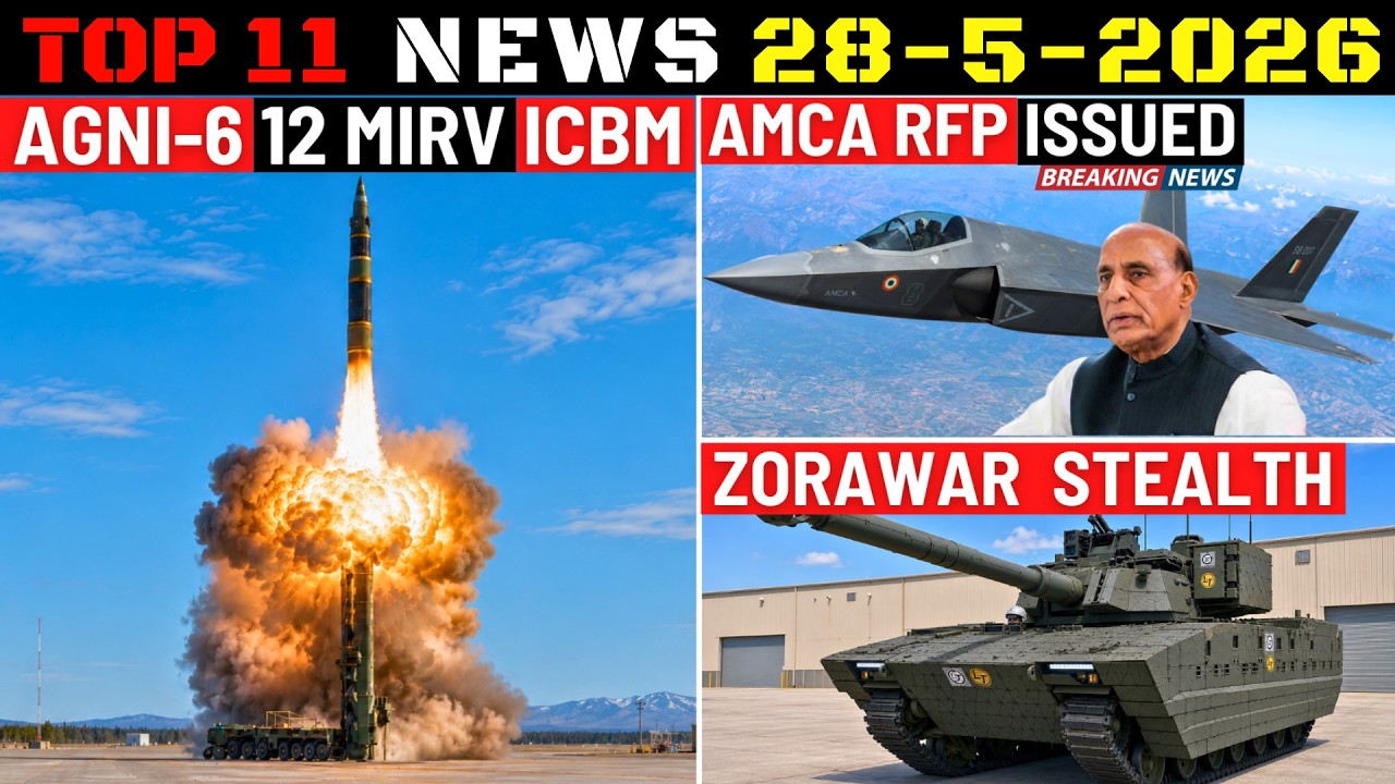 Новости обороны Индии: Agni-6 с 12 БРГЧ, запрос предложений по AMCA, заказ Филиппинами BrahMos-ER...
