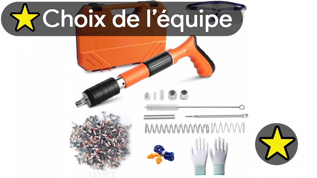 🏆 TOP 3 MEILLEUR PISTOLET A CLOUS 2025 🔥