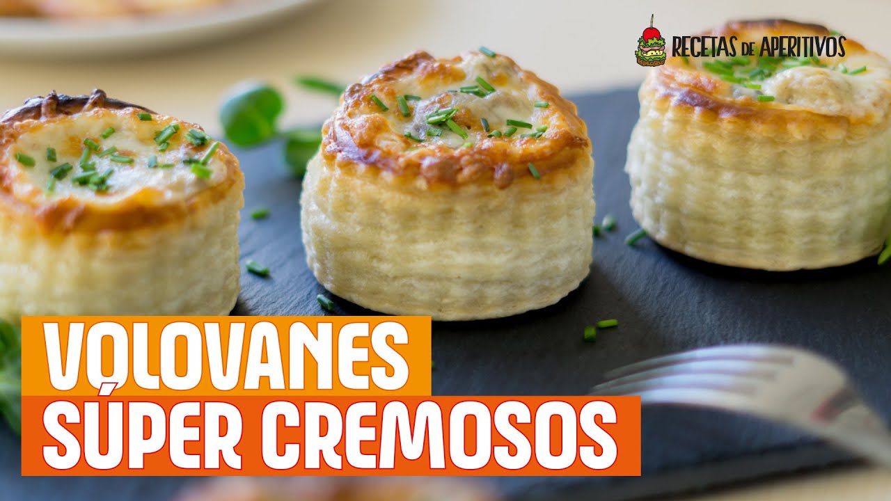 VOLOVANES RELLENOS de SETAS y QUESO MANCHEGO SÚPER CREMOSOS #16