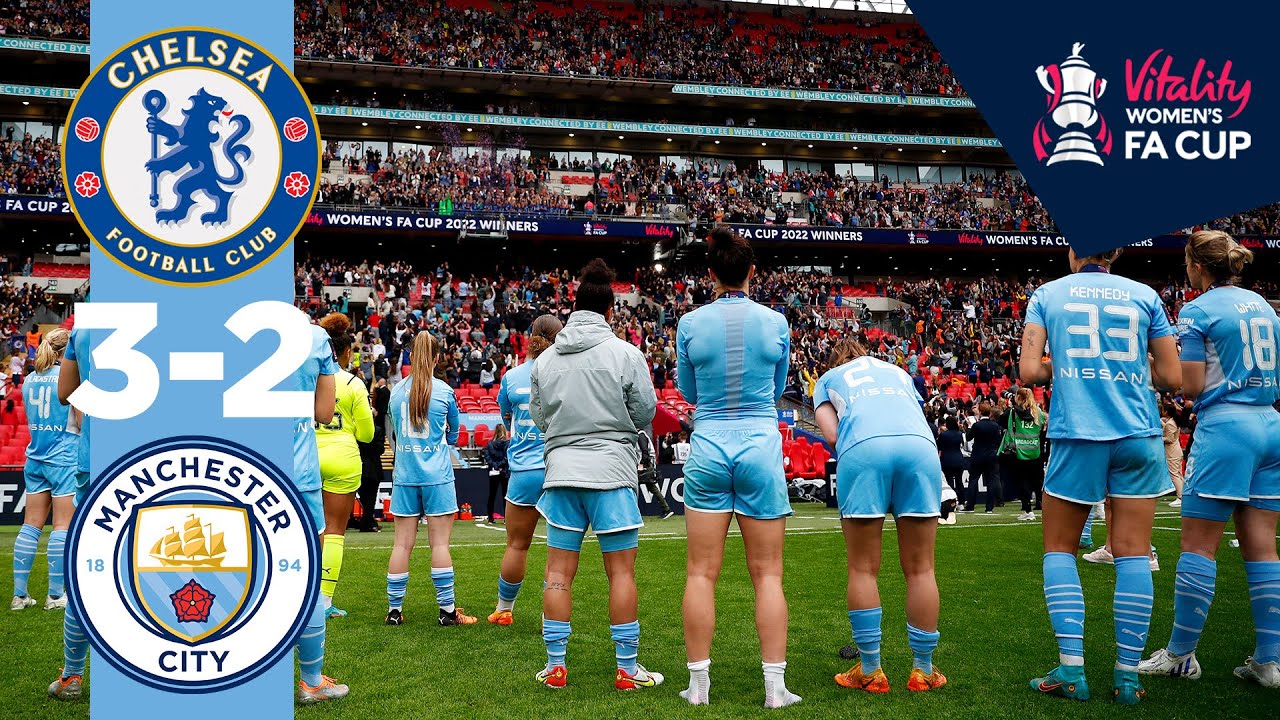 WOMEN'S FA CUP FINAL HIGHLIGHTS | Chelsea 3-2 Man City