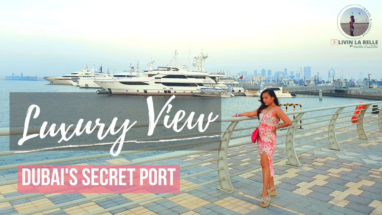 WORLD'S LEADING CRUISE PORT IN PORT MINA RASHID CRUISE TERMINAL | Dubai Vlog by Belle Castillo